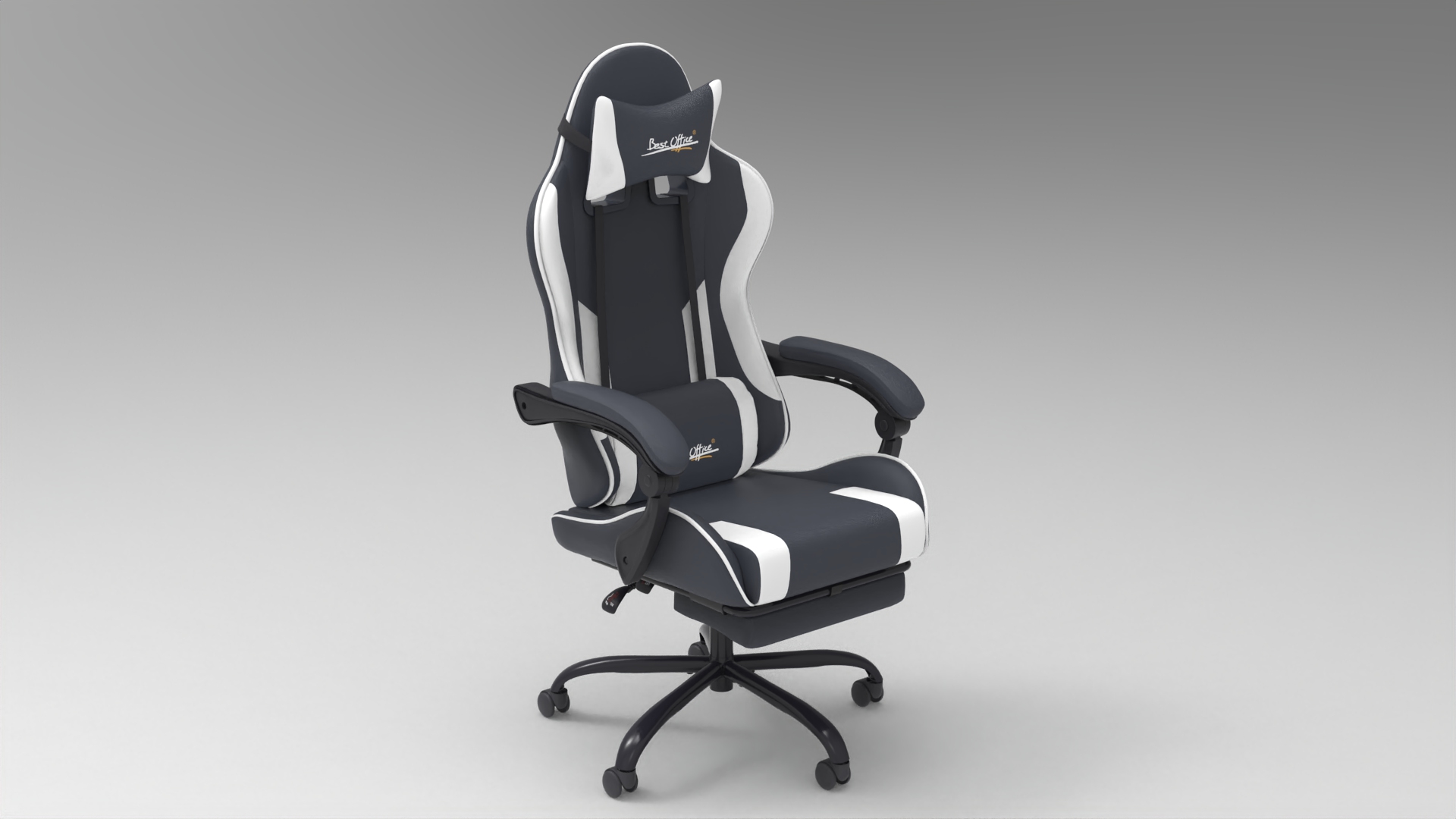 gaming chair 006 - fbx Furniture 3D model ZIP render image 1