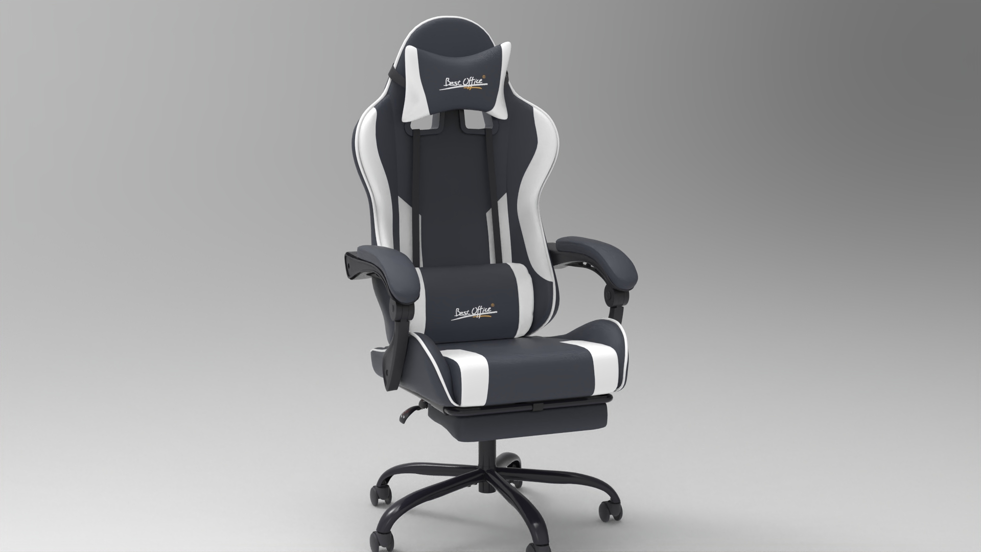 gaming chair 006 - fbx Furniture 3D model ZIP render image 4