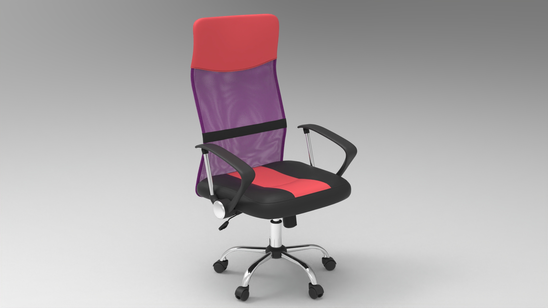 office chair 002 - fbx Furniture 3D model ZIP render image 1