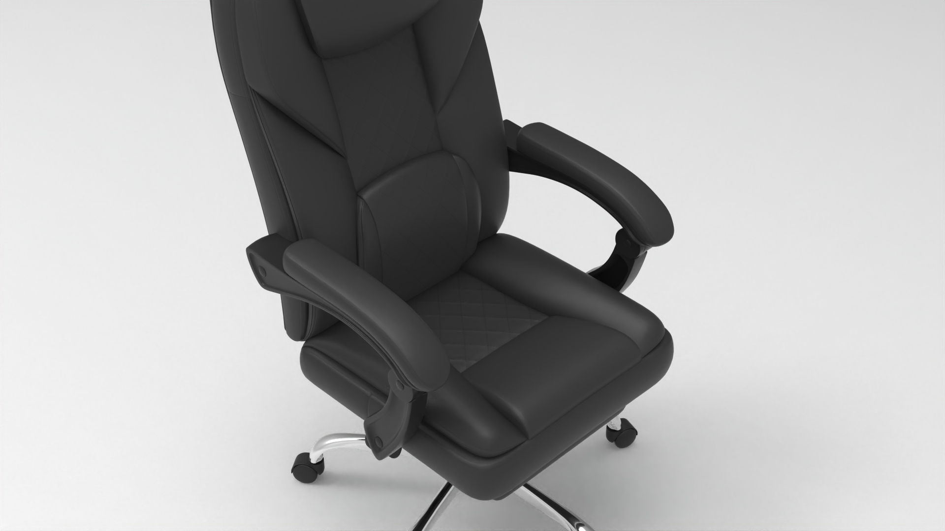 office chair 003 - fbx Furniture 3D model ZIP render image 2