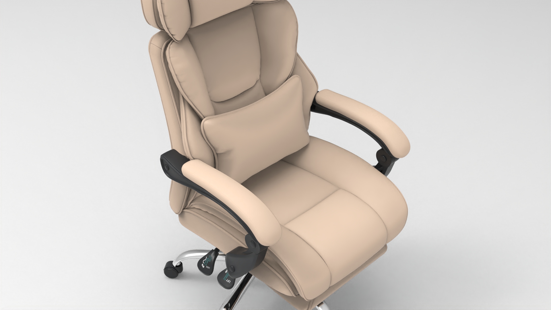 office chair 005 - fbx Furniture 3D model ZIP render image 2