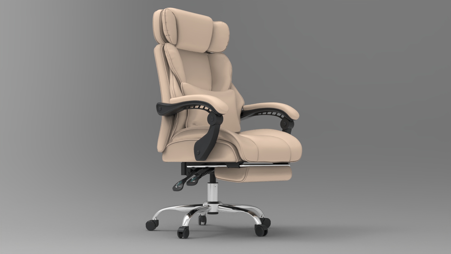 office chair 005 - fbx Furniture 3D model ZIP render image 4