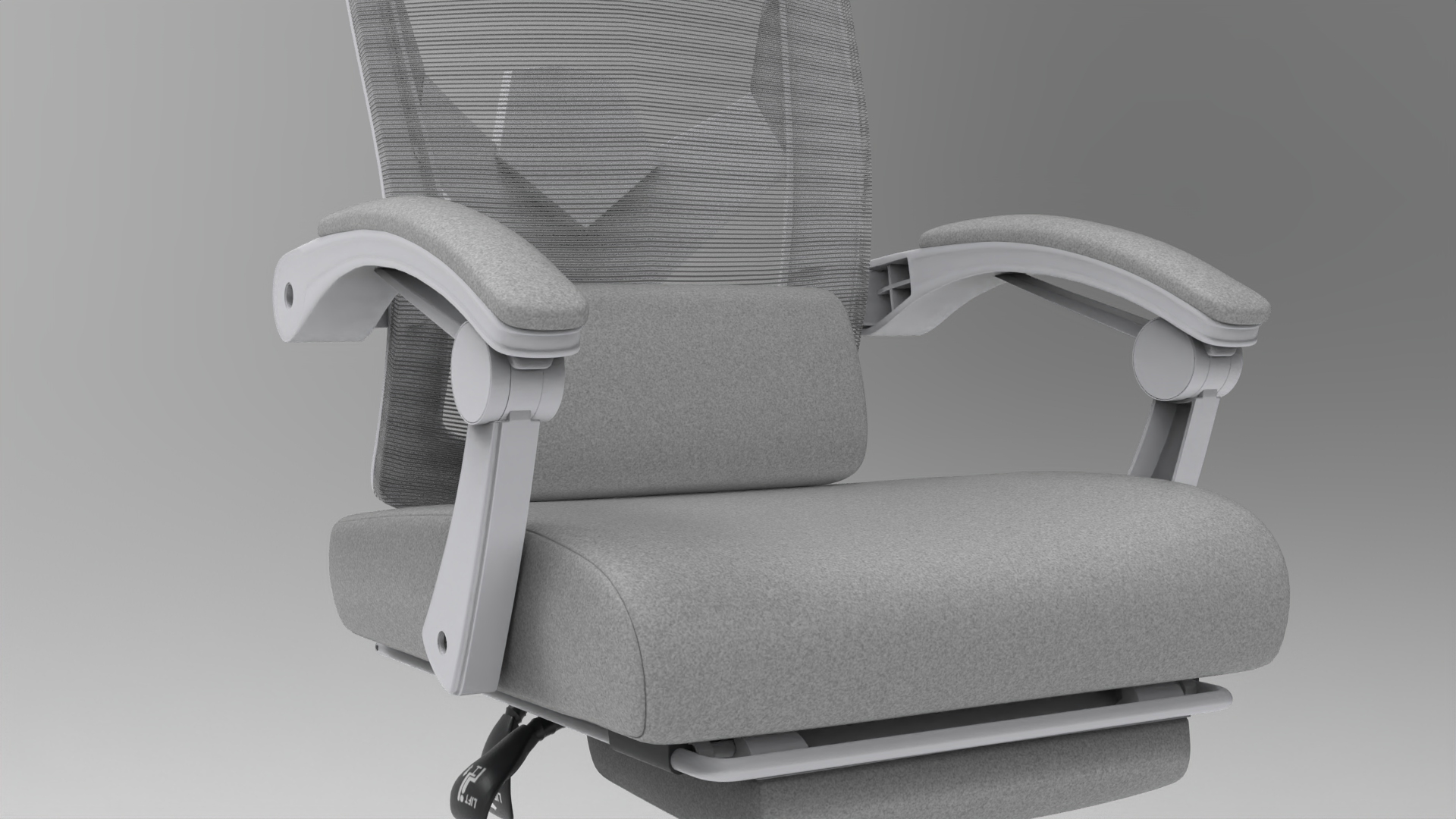 office chair 006 - fbx Furniture 3D model ZIP render image 5