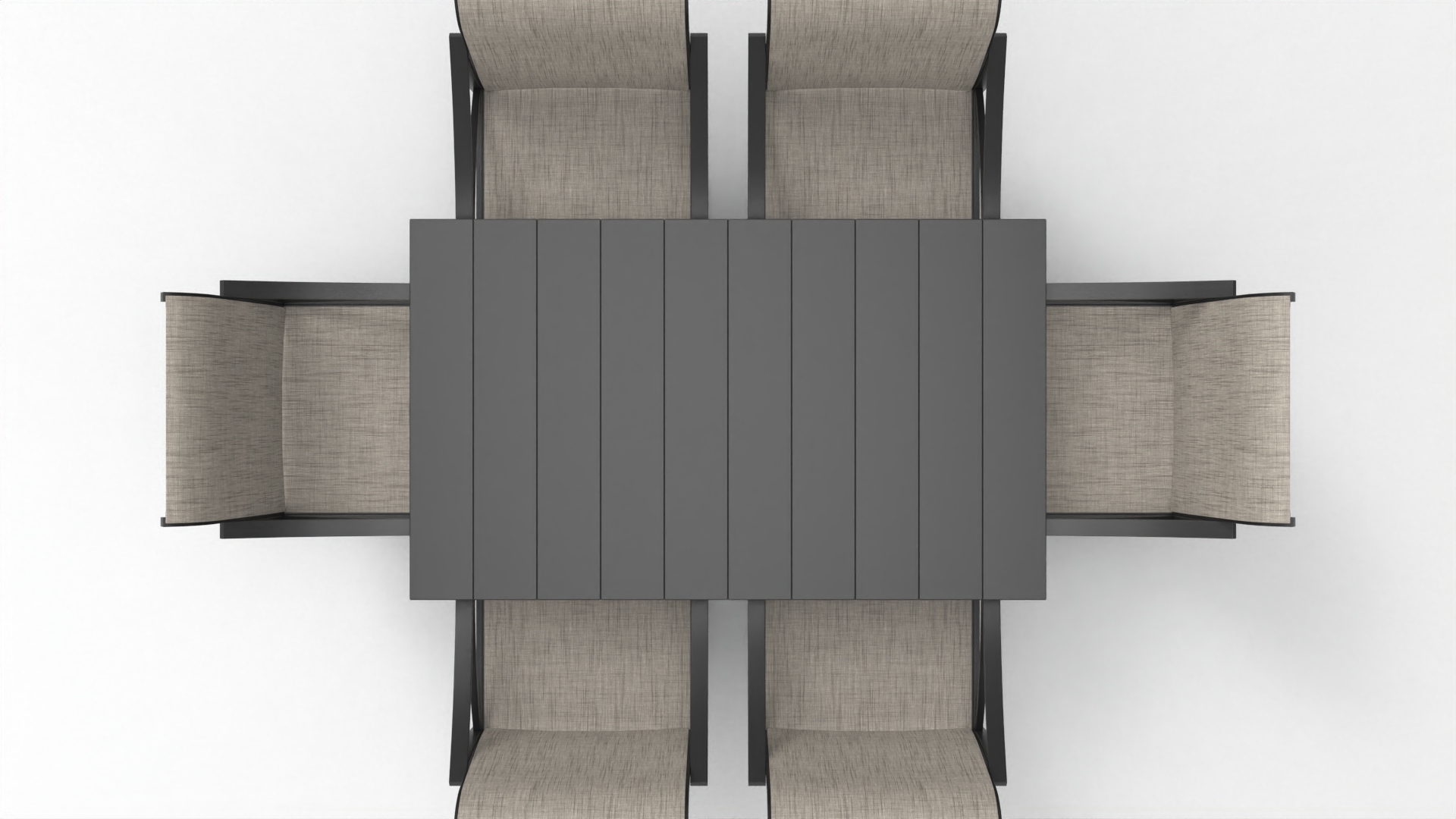 office table and chair - fbx Furniture 3D model ZIP render image 6