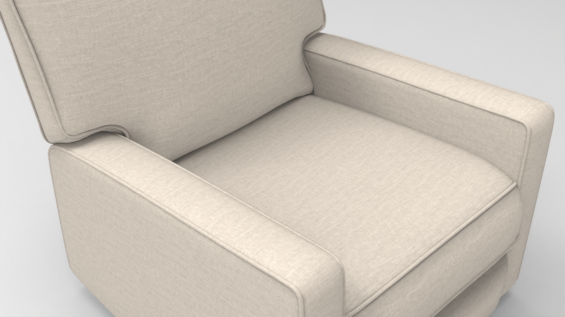 Reclining Chair 002 - fbx Furniture 3D model ZIP render image 2