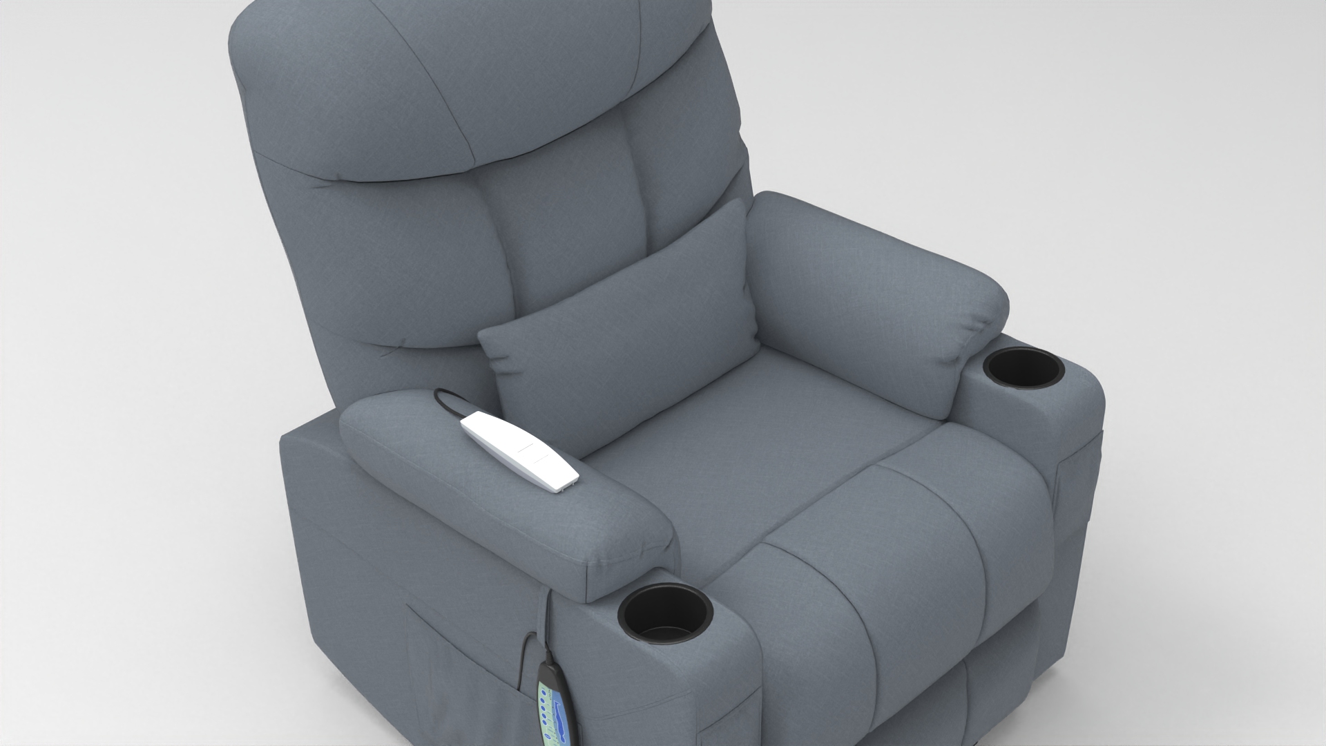 Reclining Chair 004 - fbx Furniture 3D model ZIP render image 3