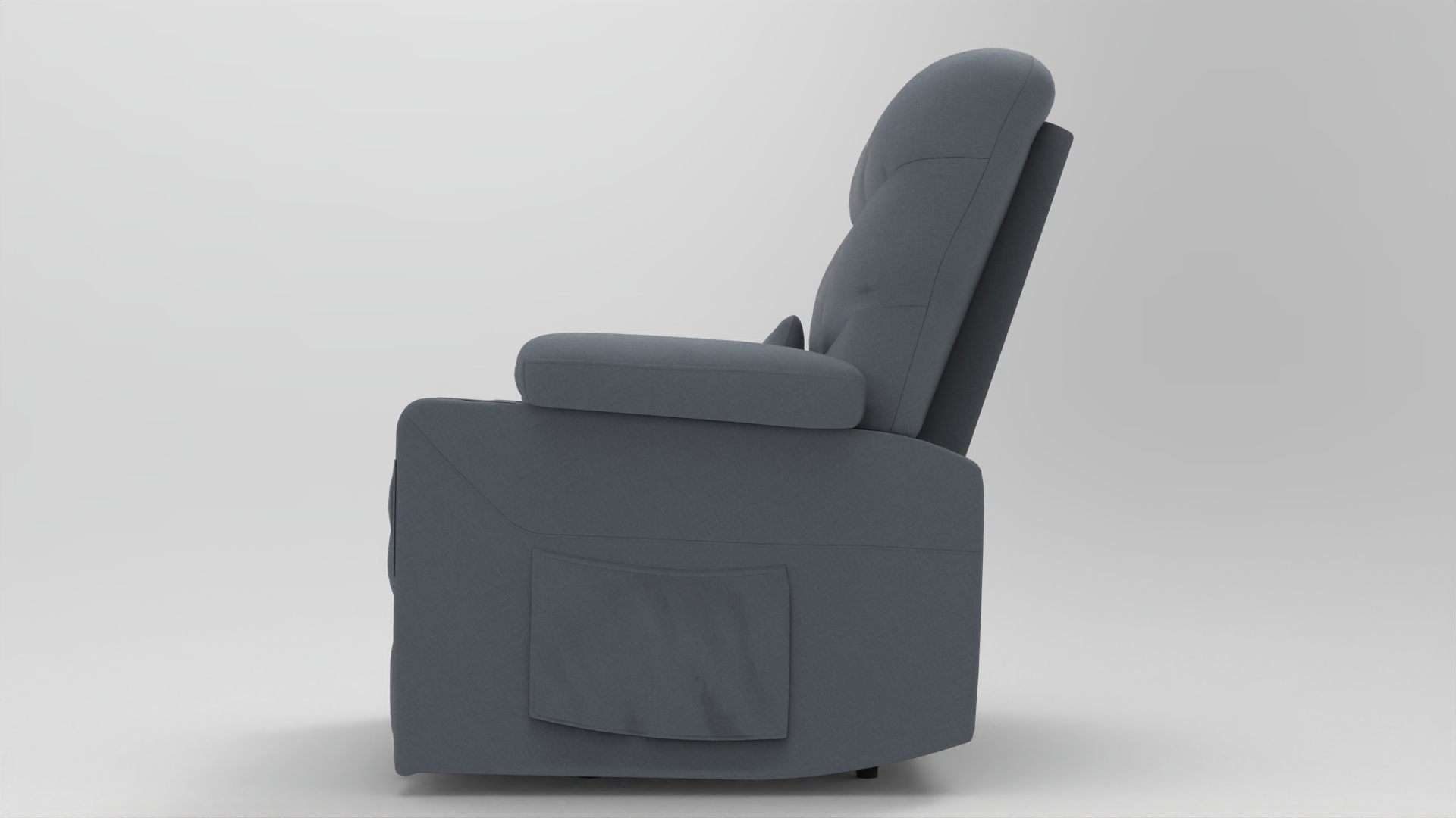 Reclining Chair 004 - fbx Furniture 3D model ZIP render image 8