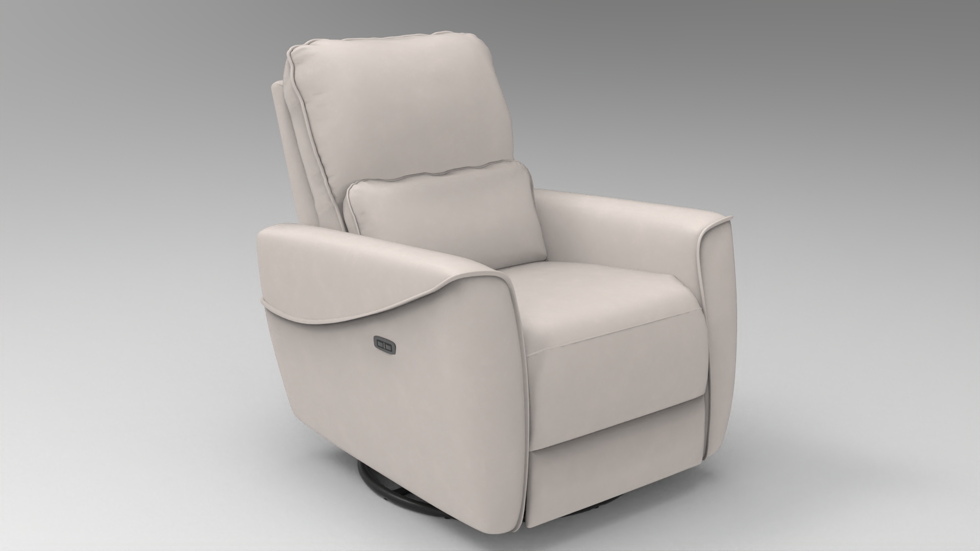 Reclining Chair 005 - fbx Furniture 3D model ZIP render image 1
