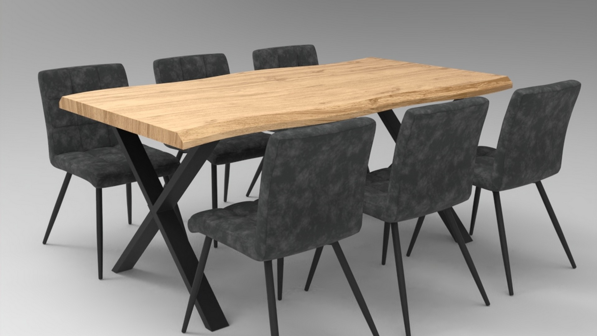 dining Table fbx Furniture 3D model ZIP render image 3