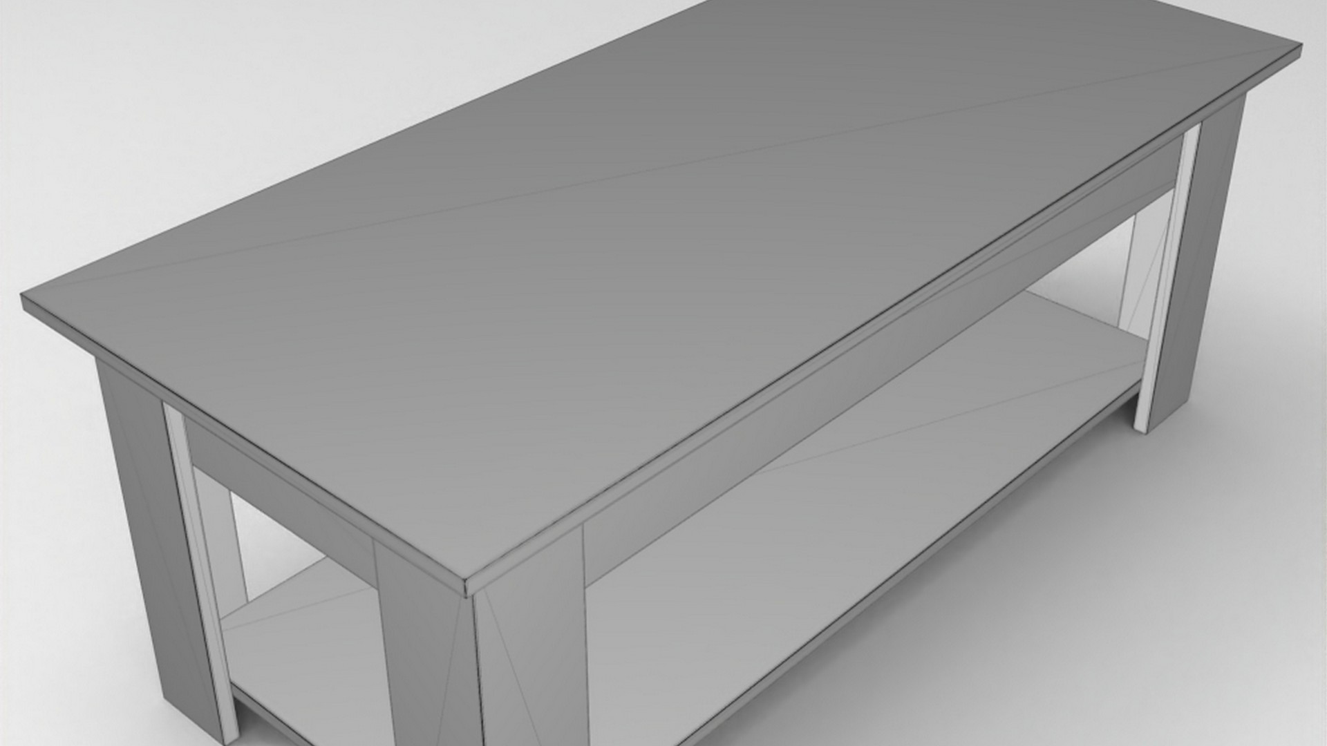 Table031 - Table031_fbx Furniture 3D model ZIP render image 4