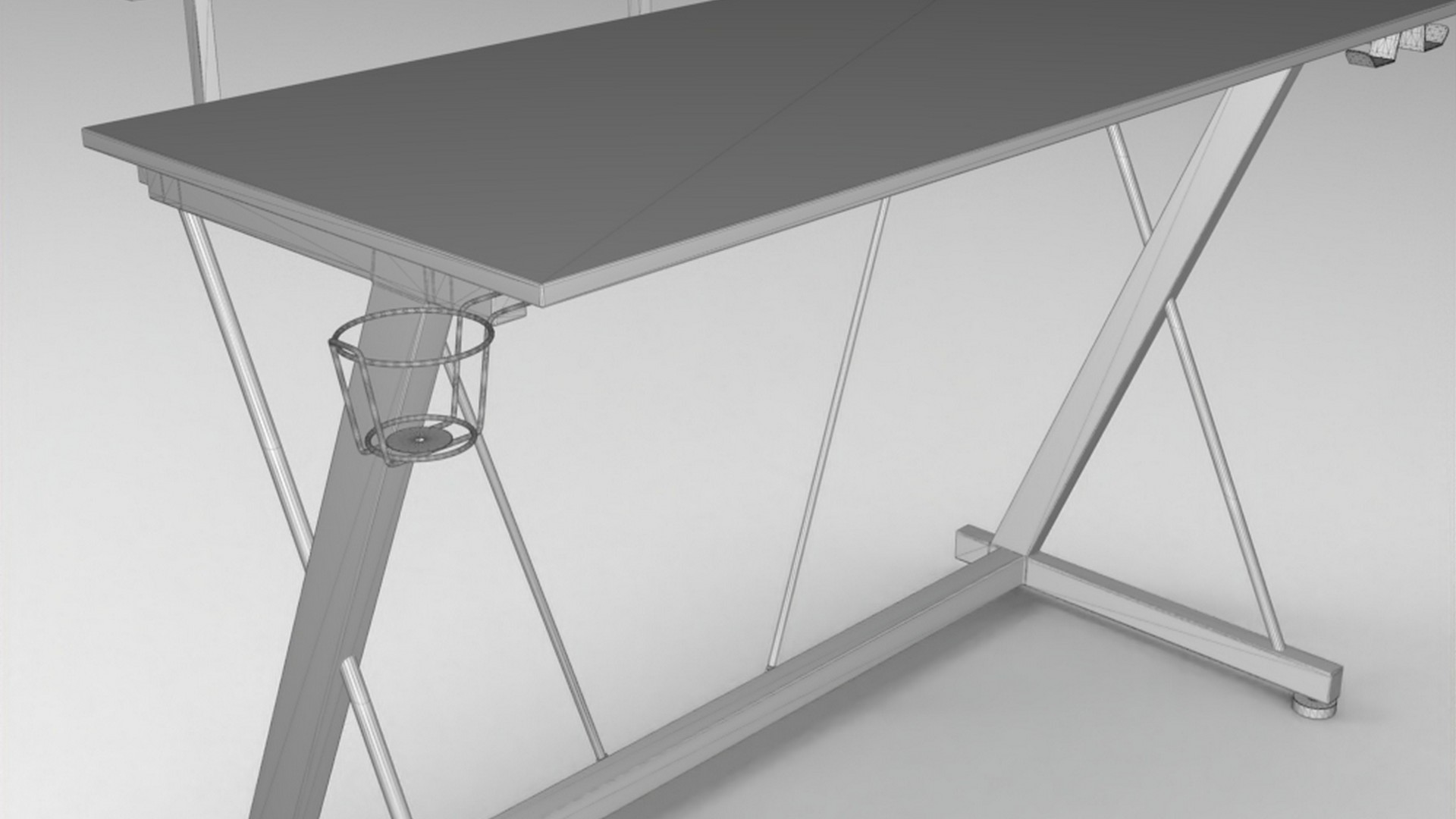 Table038 - Table038_fbx Furniture 3D model ZIP render image 7