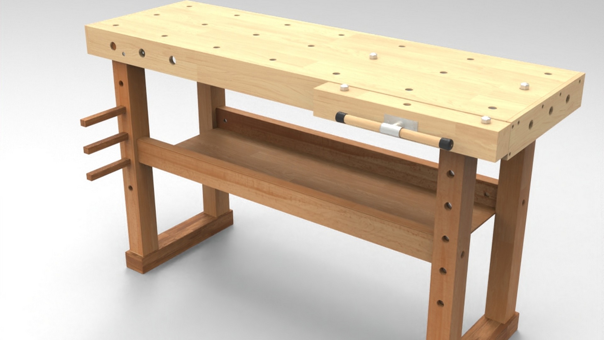 Table045 - Table045_fbx Furniture 3D model ZIP render image 1