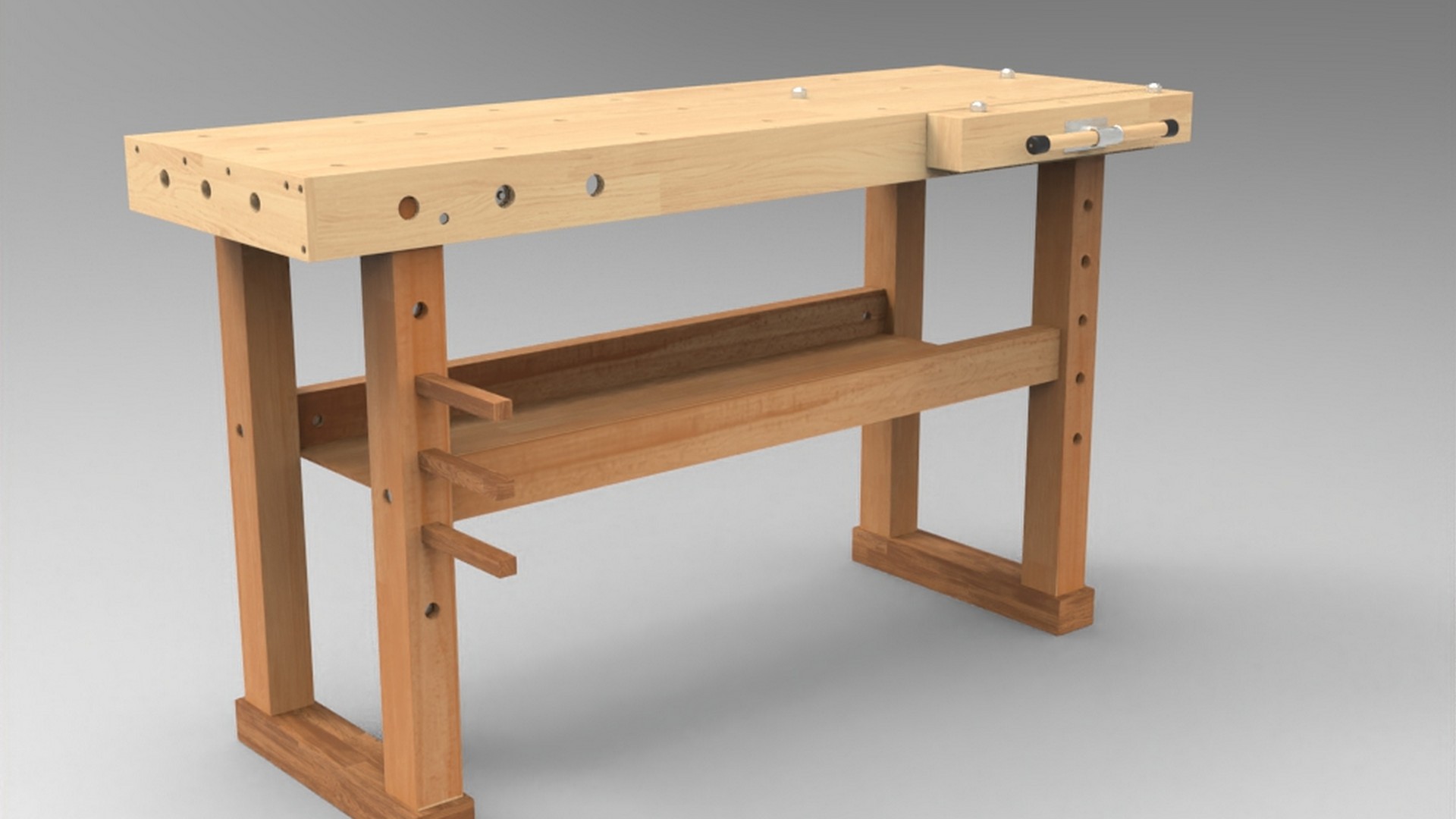 Table045 - Table045_fbx Furniture 3D model ZIP render image 5