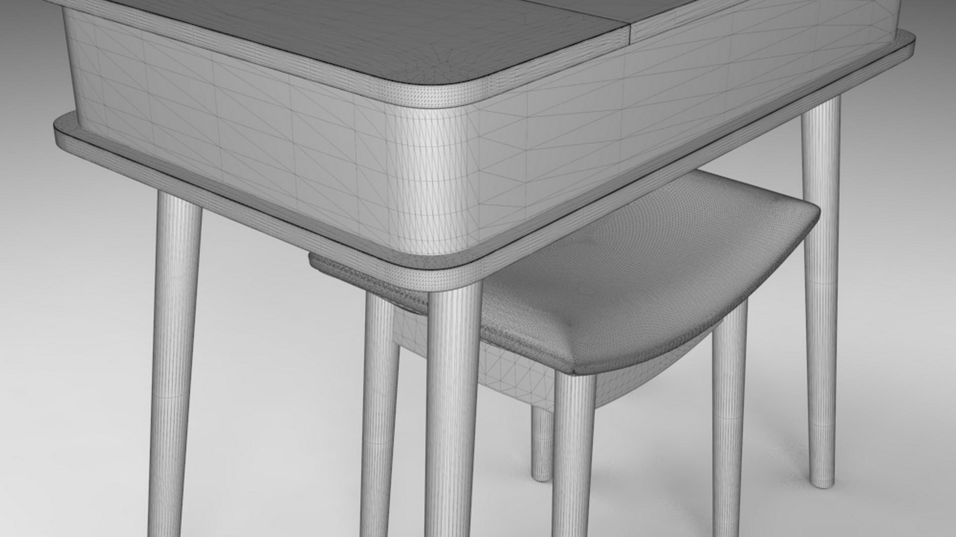 Table077 - Table077_fbx Furniture 3D model ZIP render image 4