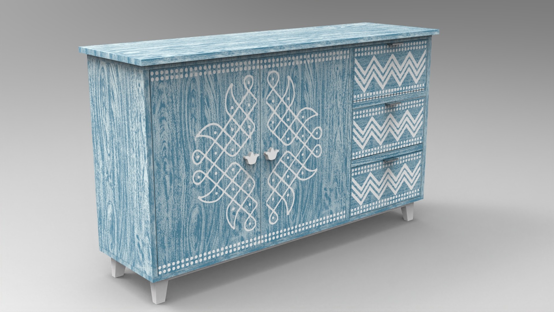Table095 - Table095_fbx Furniture 3D model ZIP render image 8