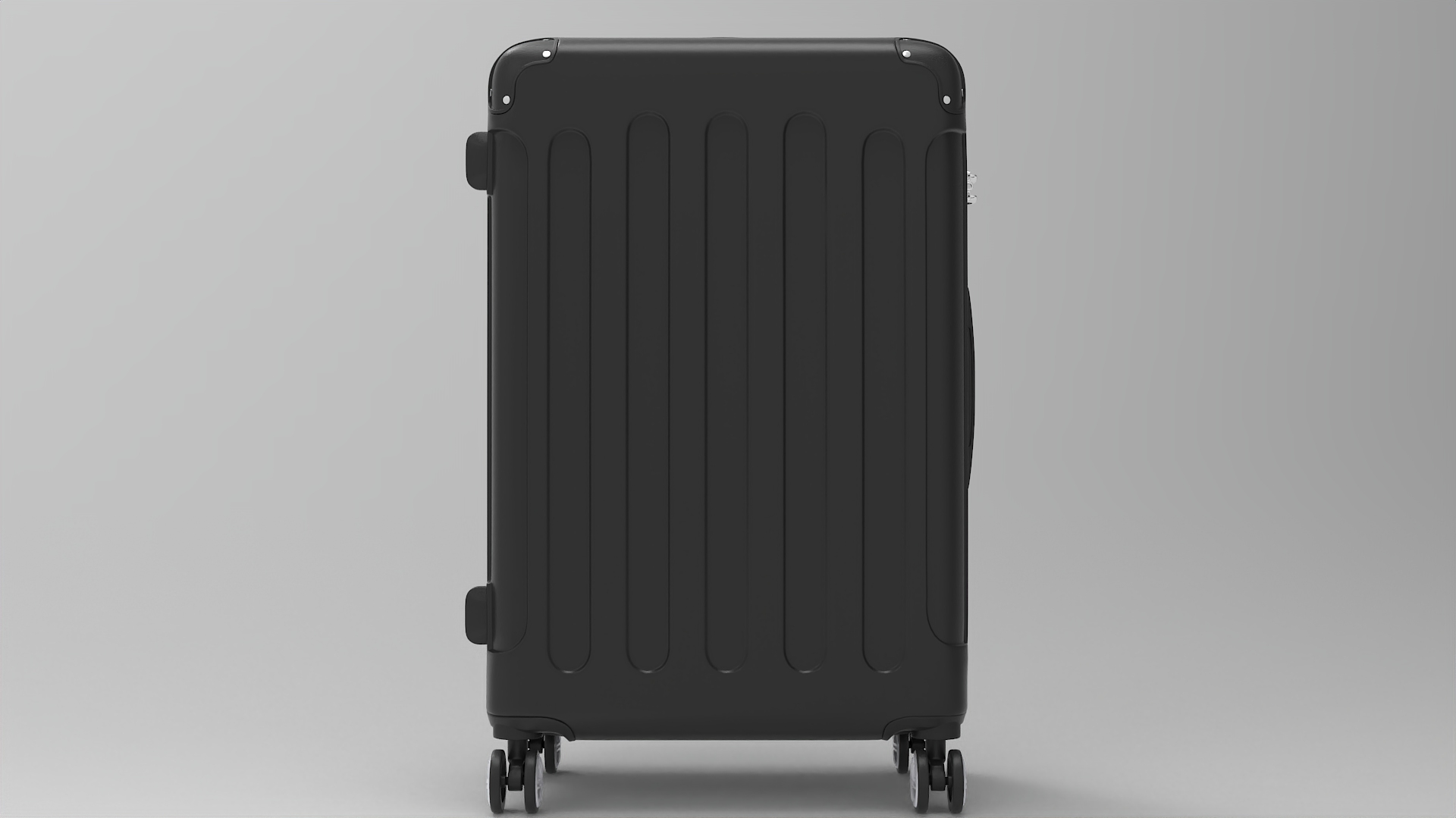 Black Luggage Other 3D model ZIP render image 3