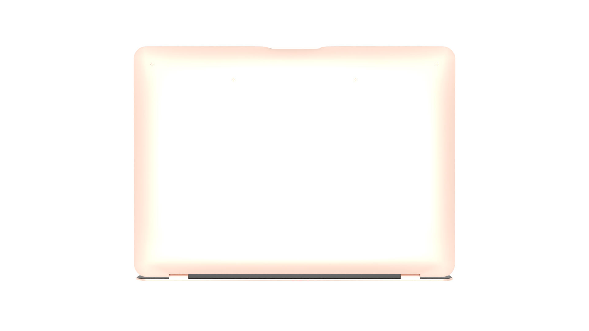 Macbook Airrosegoldmetal Electronics 3D model ZIP render image 10