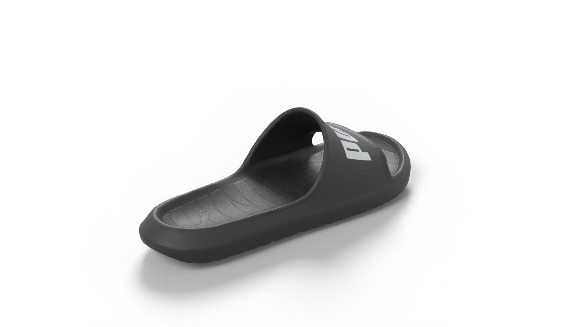 Puma Slides Black Other 3D model ZIP render image 6