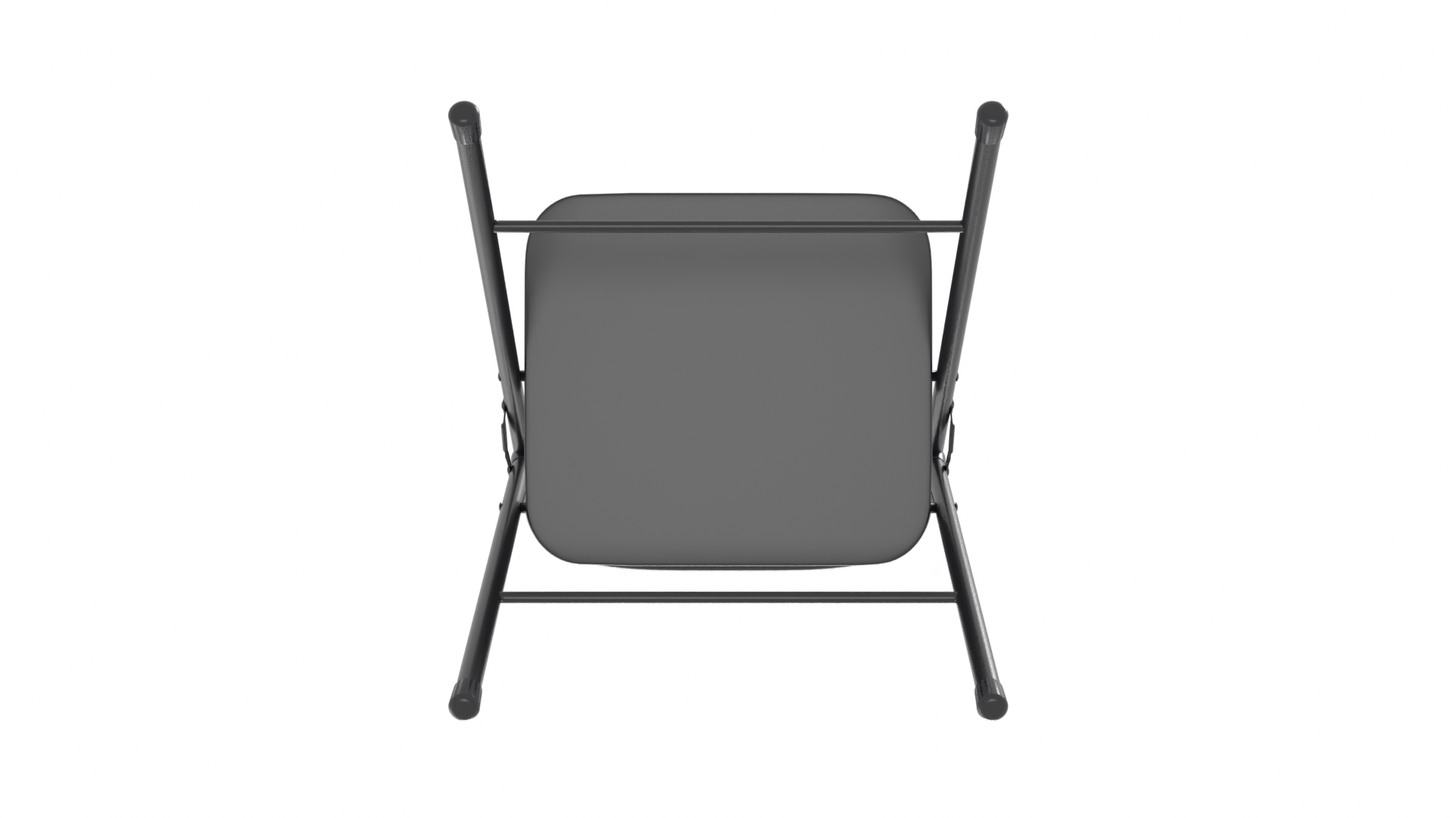 Folding Chair Gray Furniture 3D model ZIP render image 10