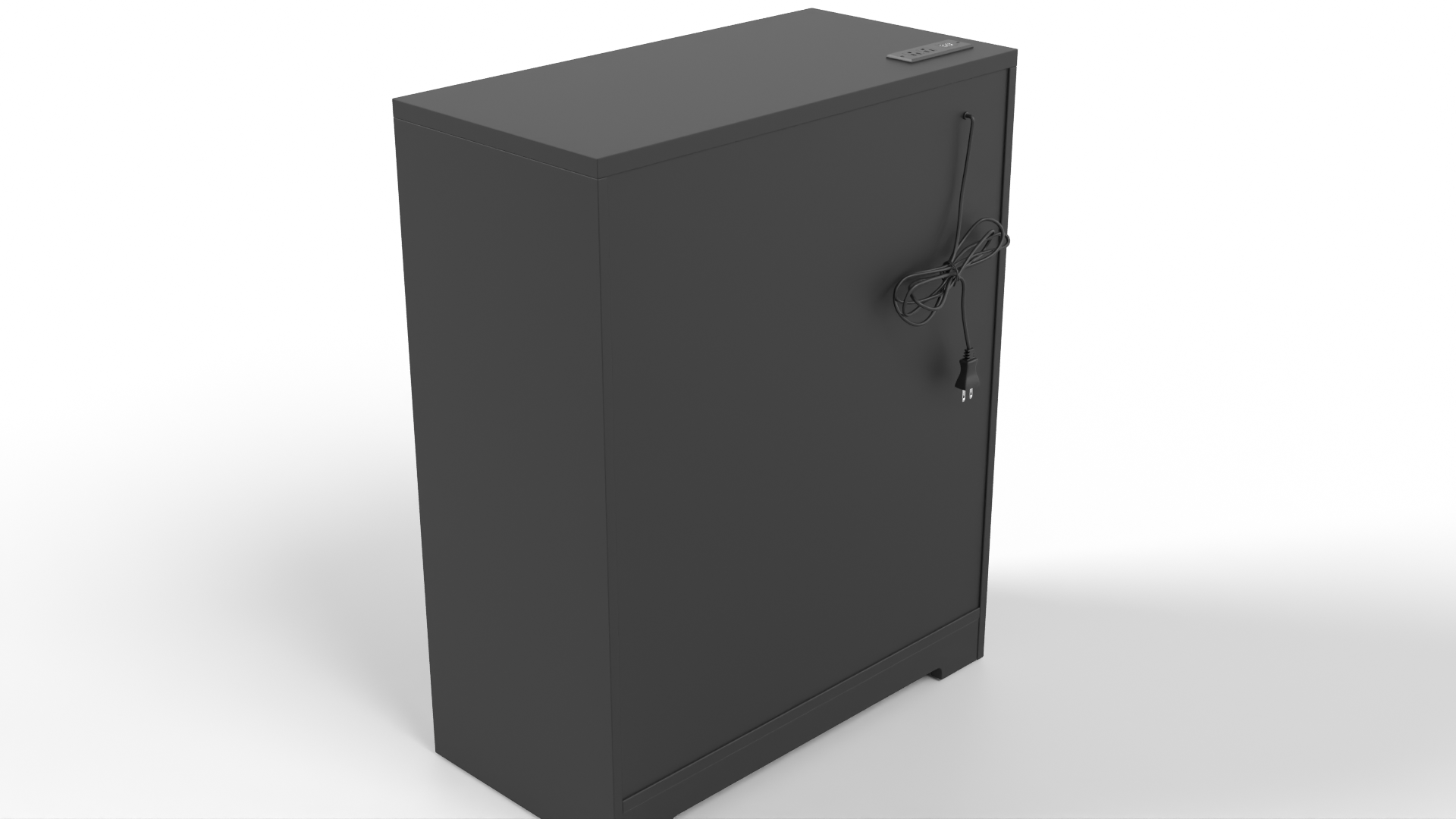 Drawers Gray Jute Other 3D model ZIP render image 4