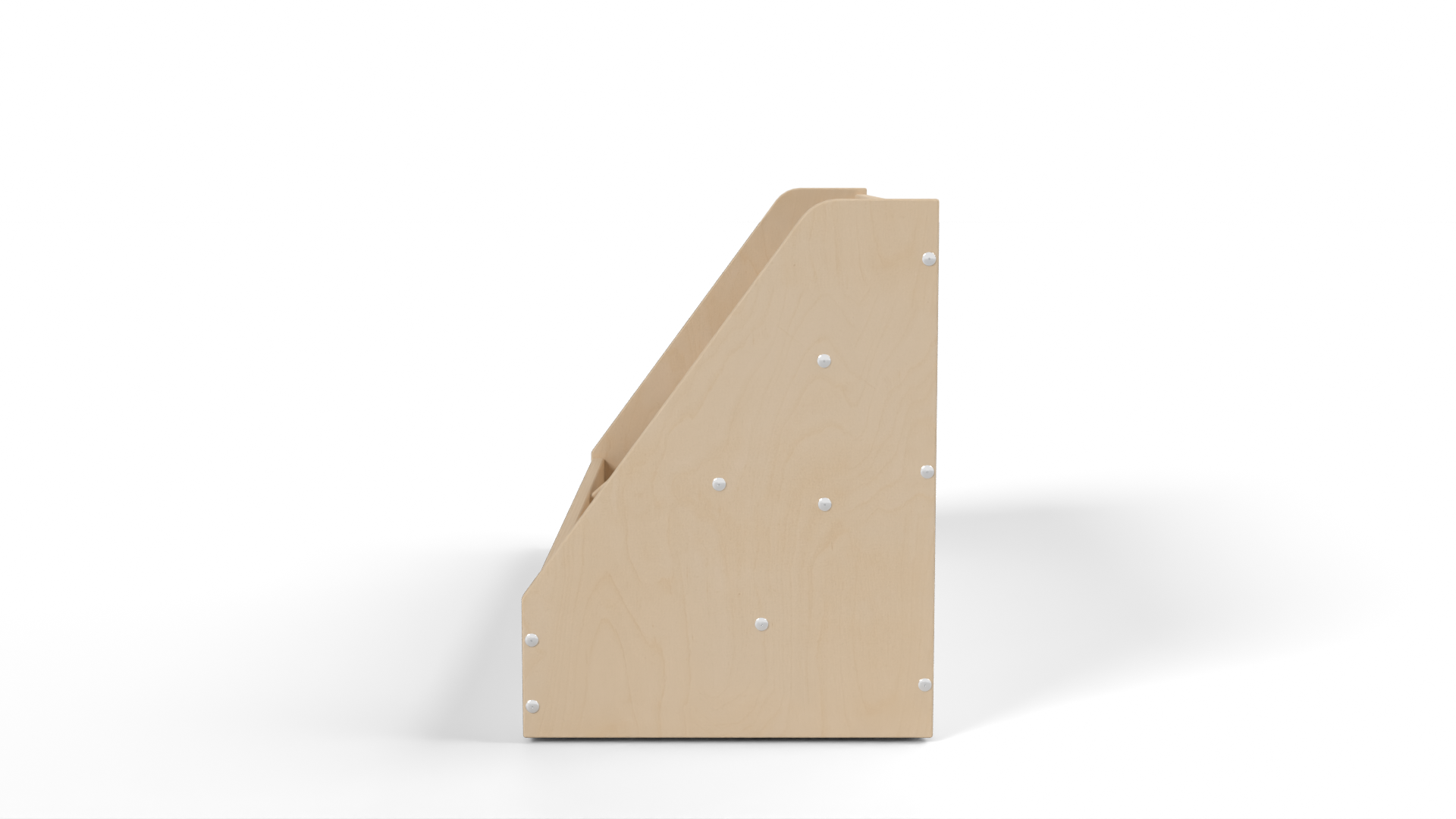 Folder Storage Box Natural Wood Household 3D model ZIP render image 3