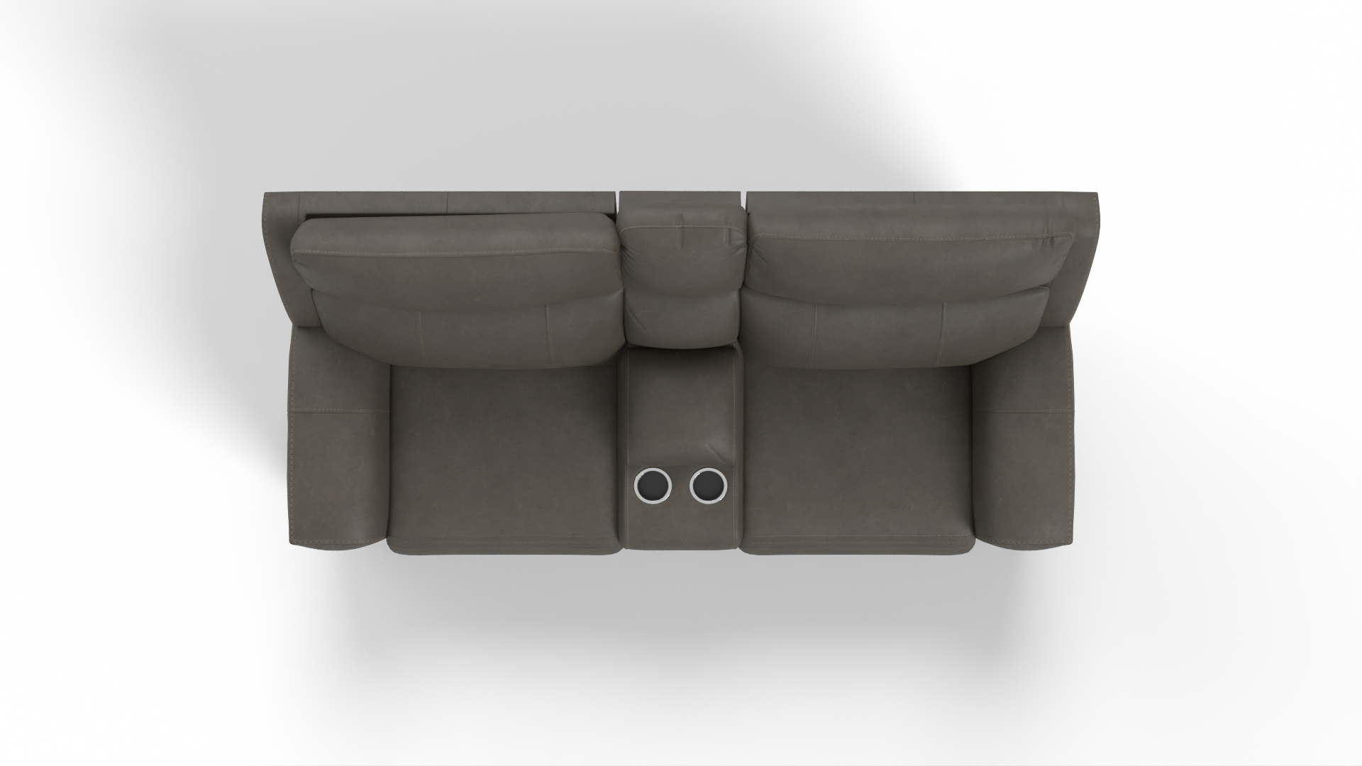 Recliner Gray Fabric Fashion 3D model ZIP render image 9