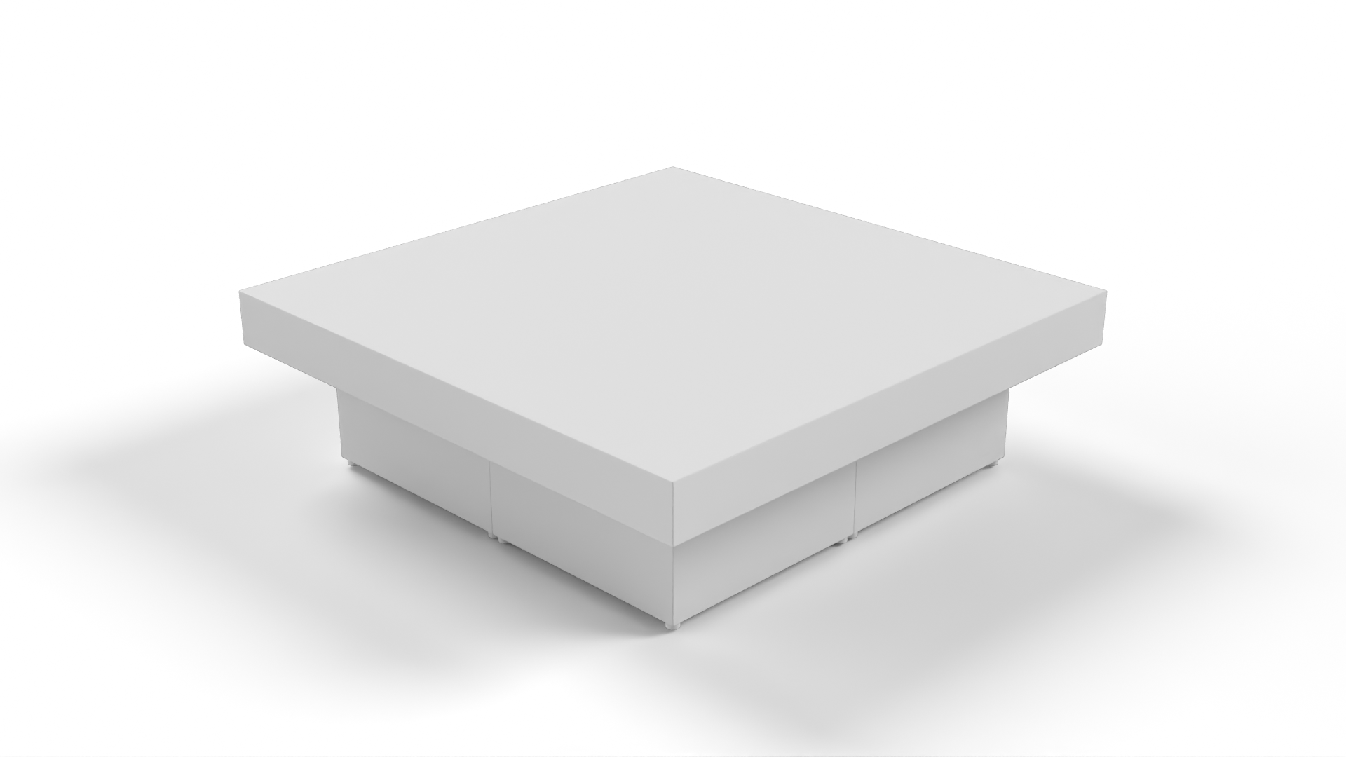 Table Box Blank Furniture 3D model ZIP render image 8