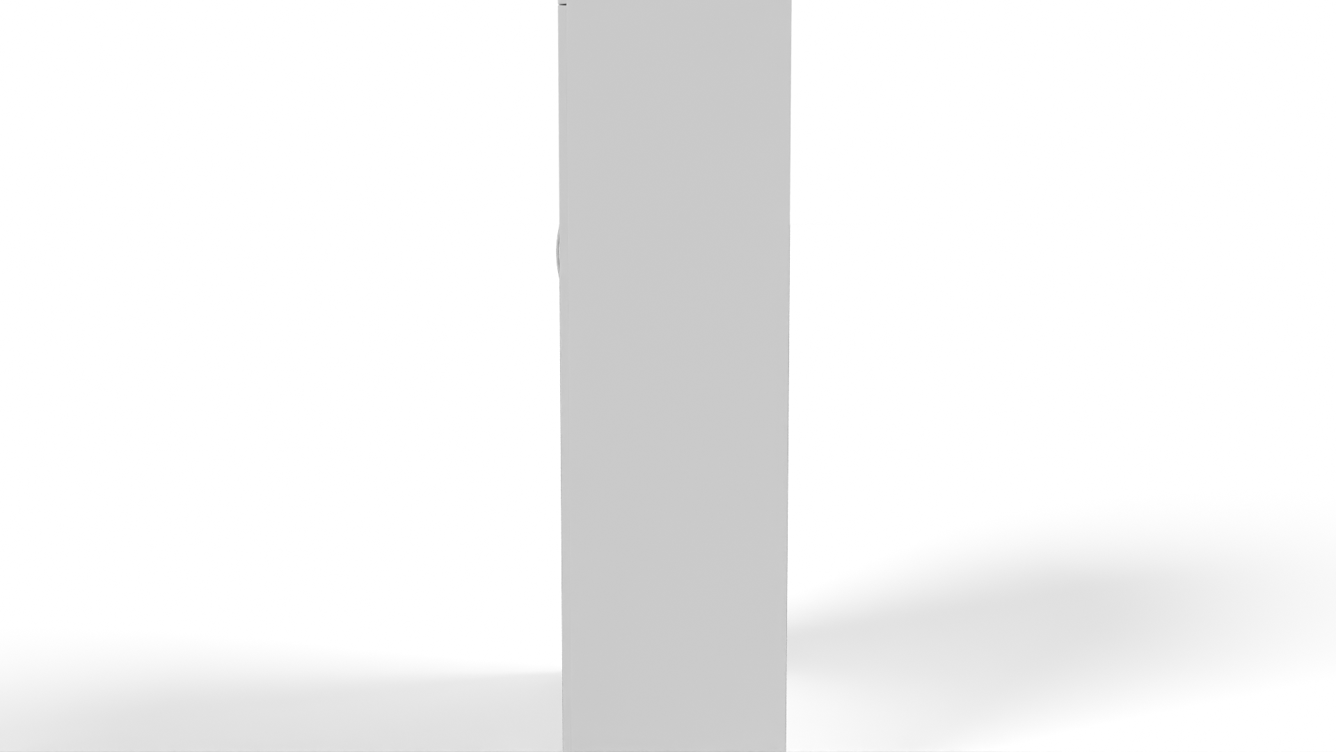 Wardrobe Gray Silver Other 3D model ZIP render image 3