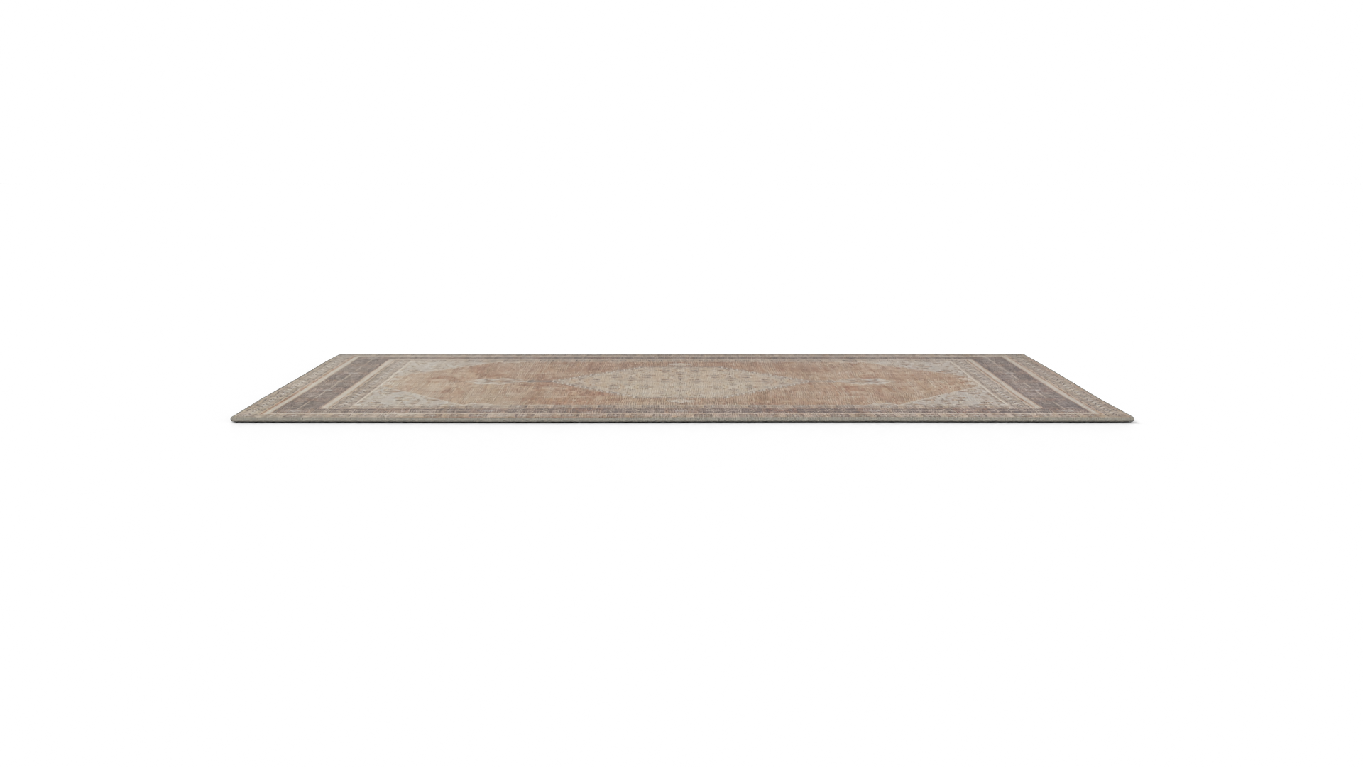 Area Rug Gray Herringbone Household 3D model ZIP render image 3
