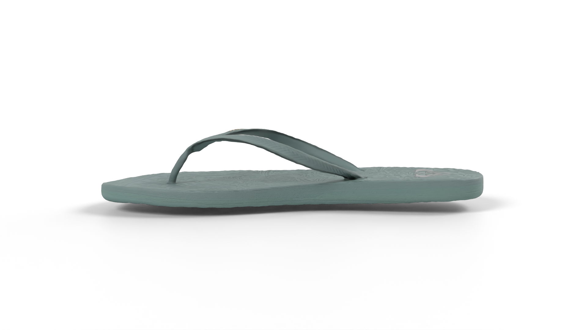Green Slippers Other 3D model ZIP render image 3