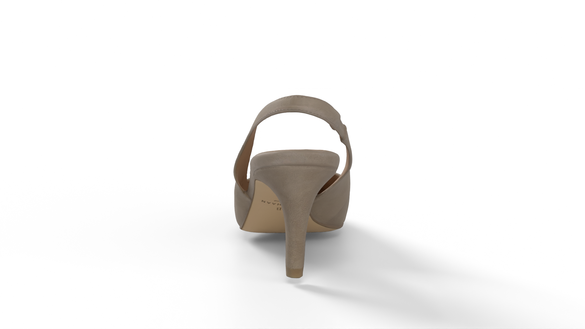 Highheel Sandals Brownleather Other 3D model ZIP render image 4