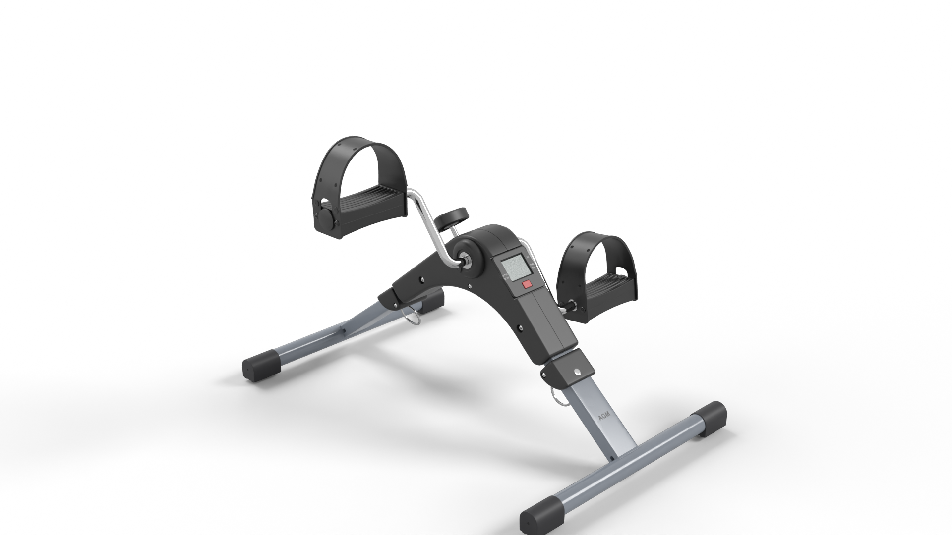 Pedal Exerciser Silver Other 3D model ZIP render image 8