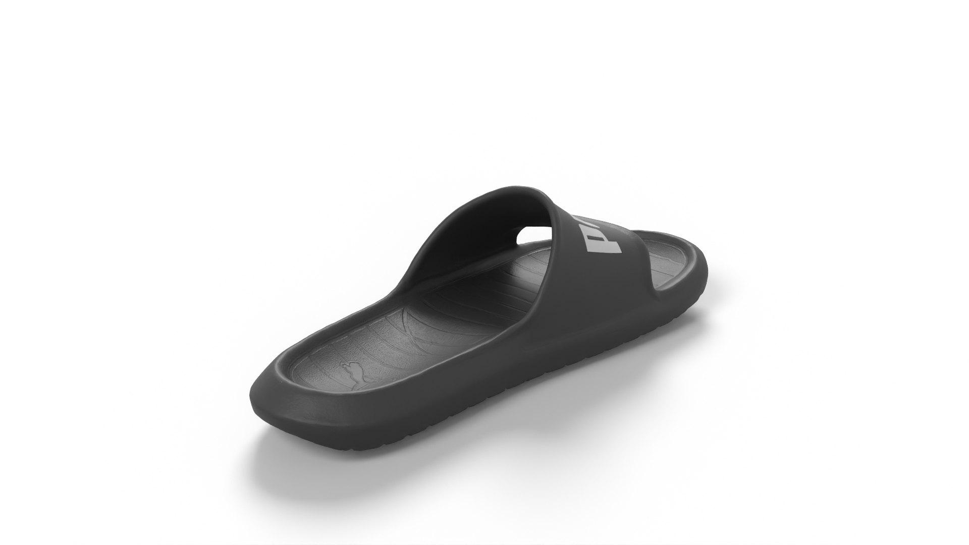 Puma Slides Black Plastic Product Design 3D model ZIP render image 6
