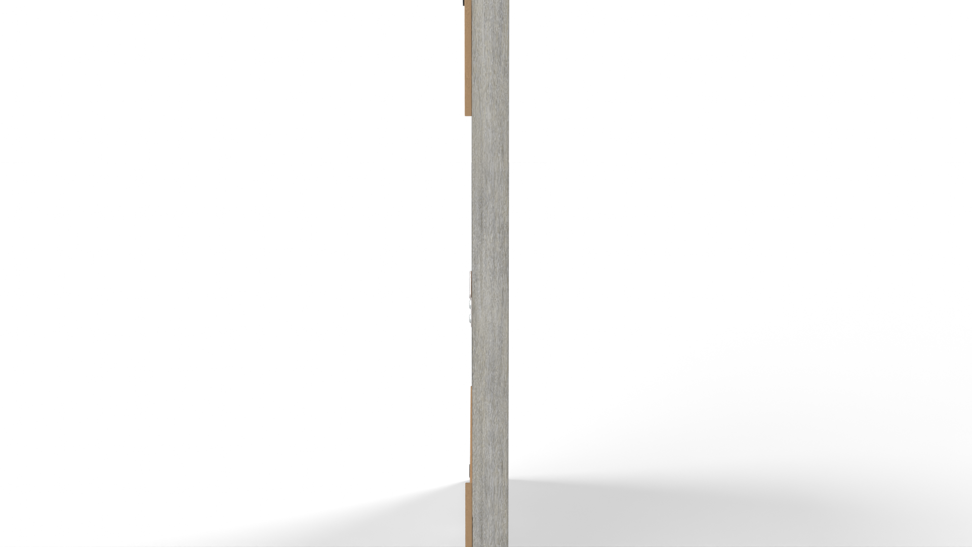 Shelf Fade Grain Teak Furniture 3D model ZIP render image 2