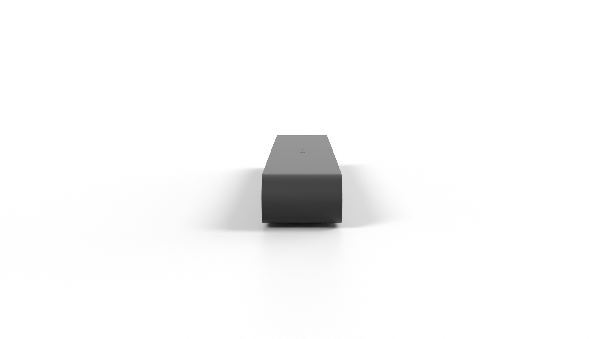 Speaker Bar Black Electronics 3D model ZIP render image 3