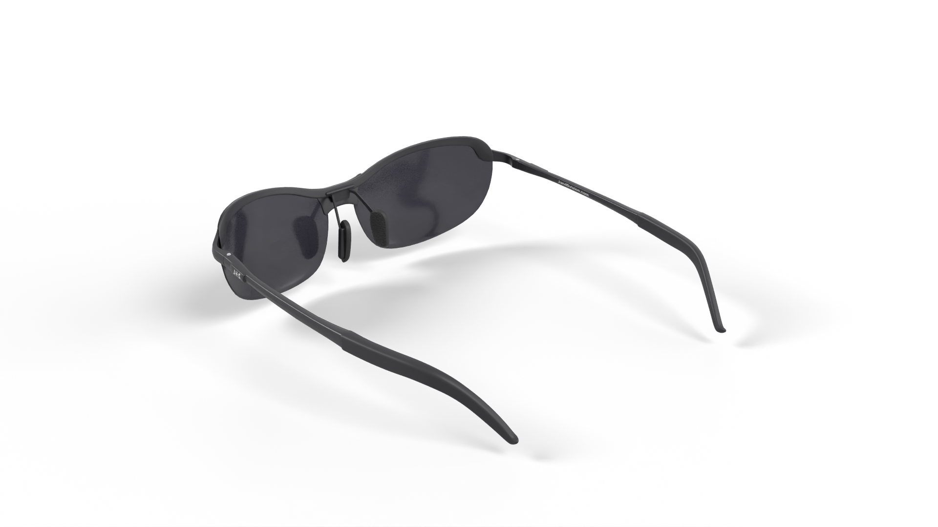 Sunglasses Black Plastic Product Design 3D model ZIP render image 4