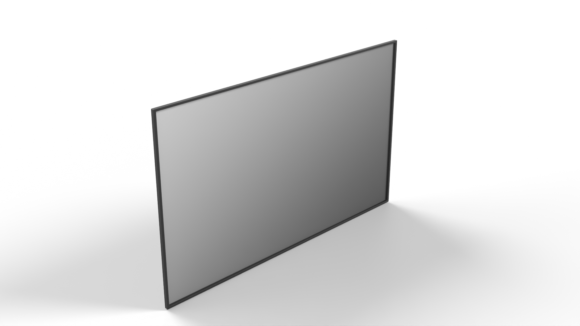 Tv Black Silver Other 3D model ZIP render image 8