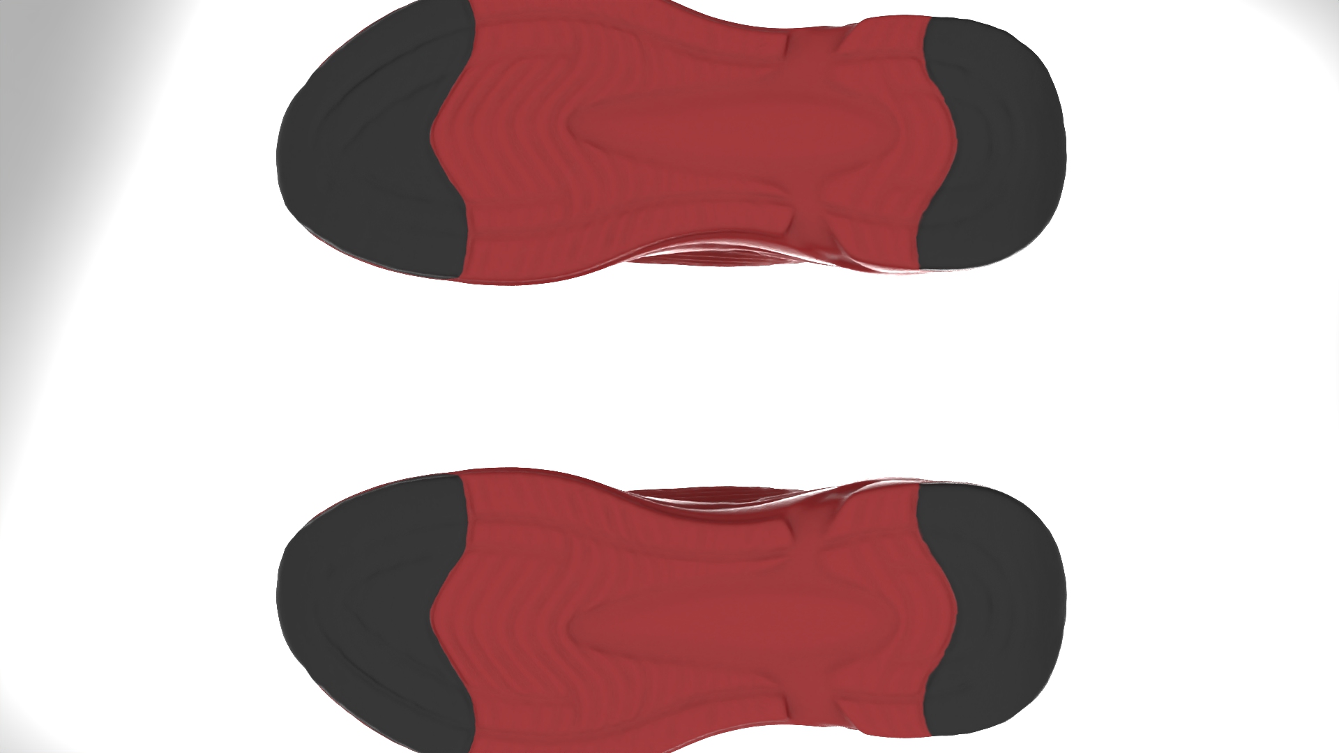Puma Red shoes Props 3D model GLB render image 6