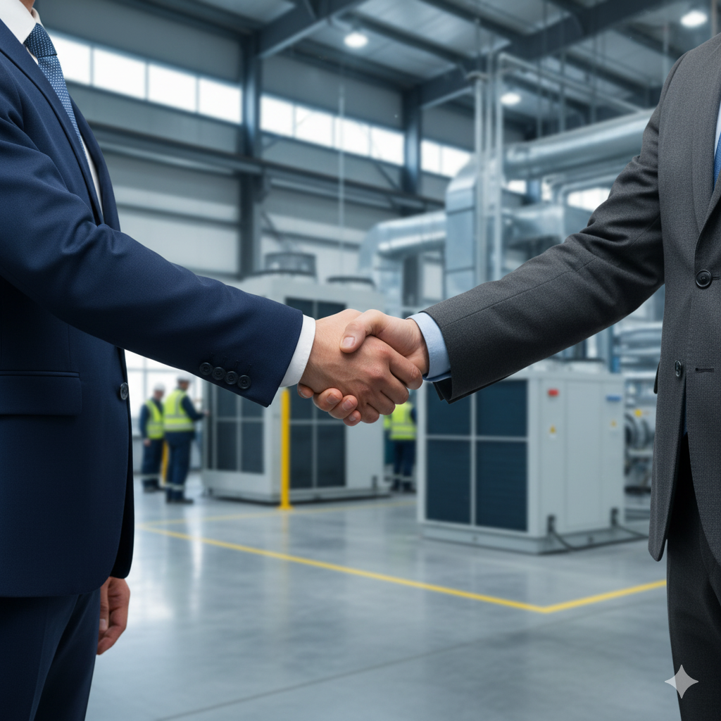 Equipo de La Cumbre del Aire en una reunión de estrategia