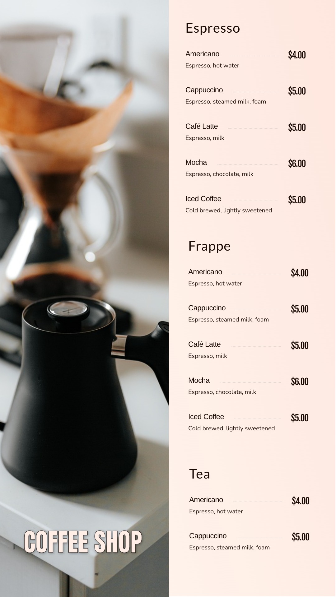 Coffee Board