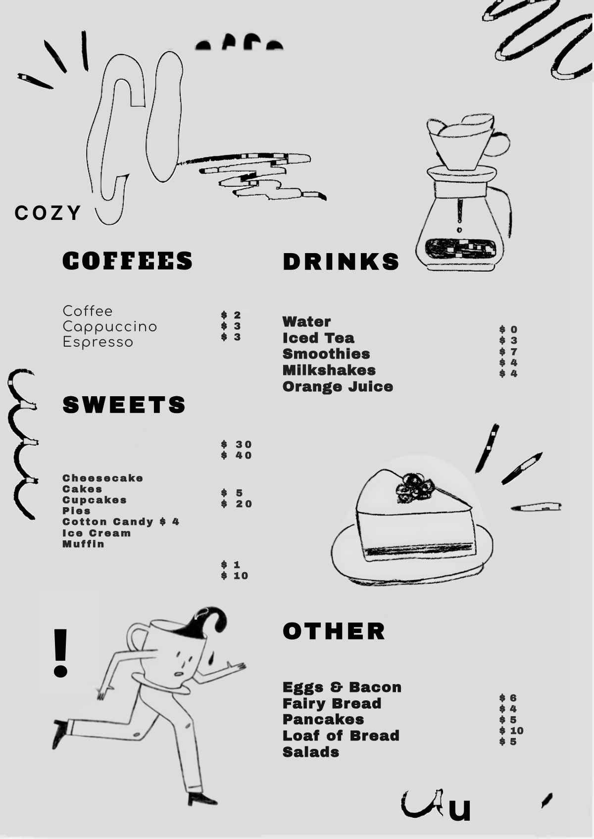 New Menu