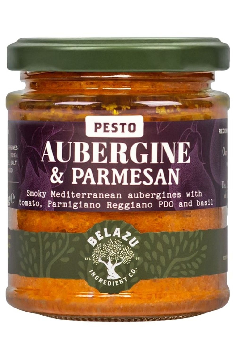 Aubergine & Parmesan Pesto