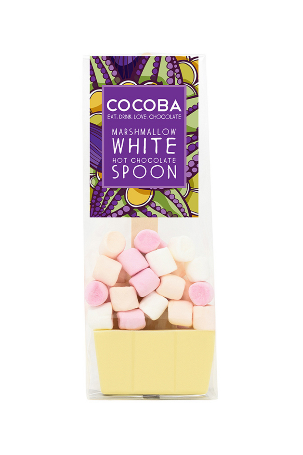 Marshmallow White Hot Chocolate Spoon