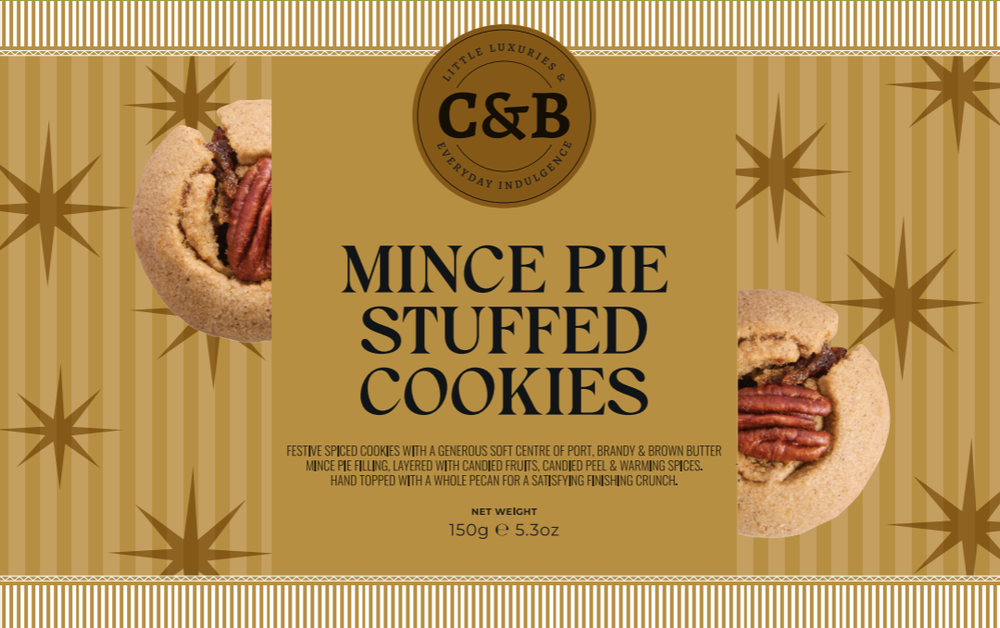 Mince Pie Stuffed Cookies