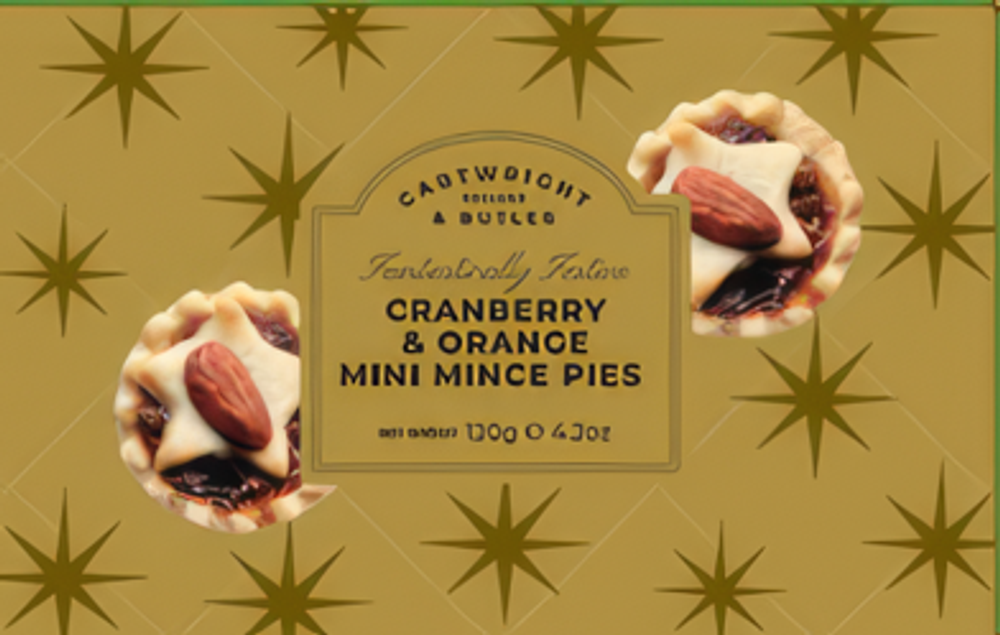 Cranberry & Orange Mini Mince Pies