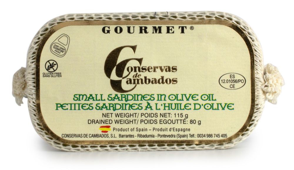 Small Sardines in Olive Oil