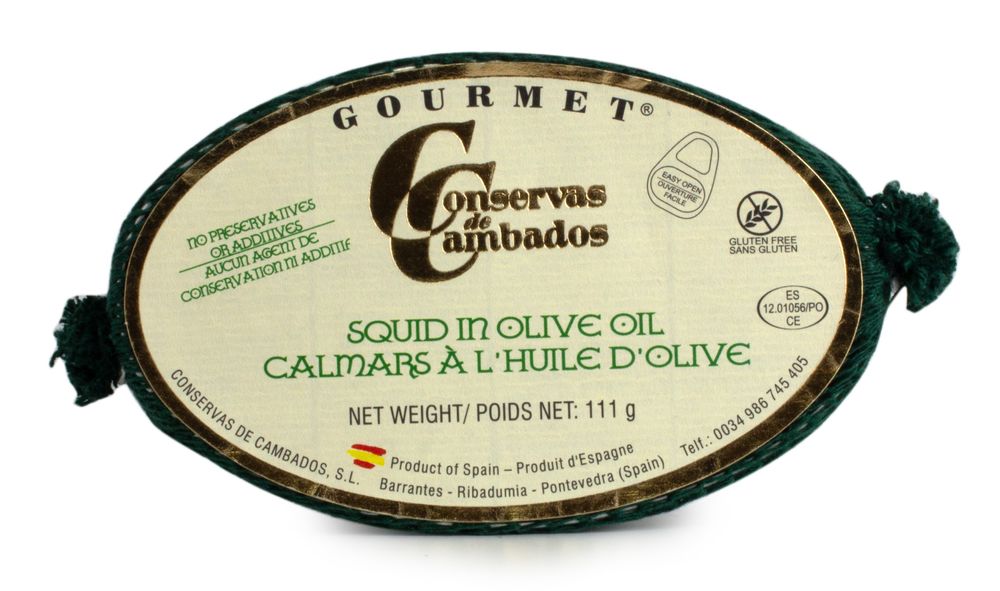 Squid in Olive Oil