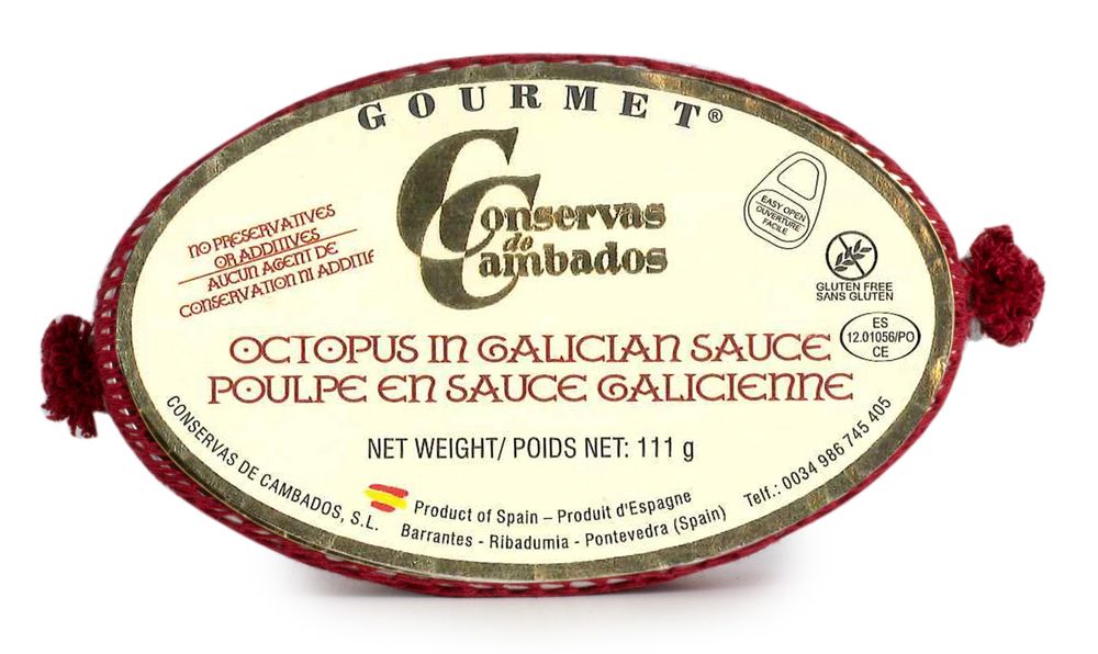 Octopus in Galician Sauce