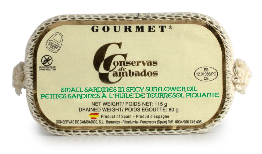 Small Sardines in Spicy Oil