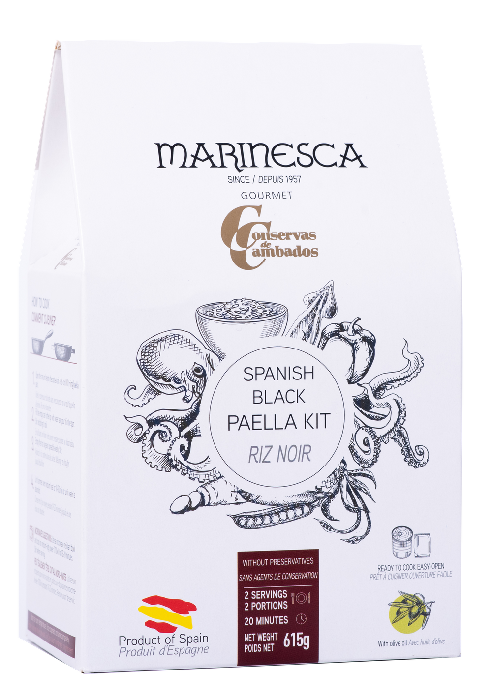 Spanish Black Paella Kit